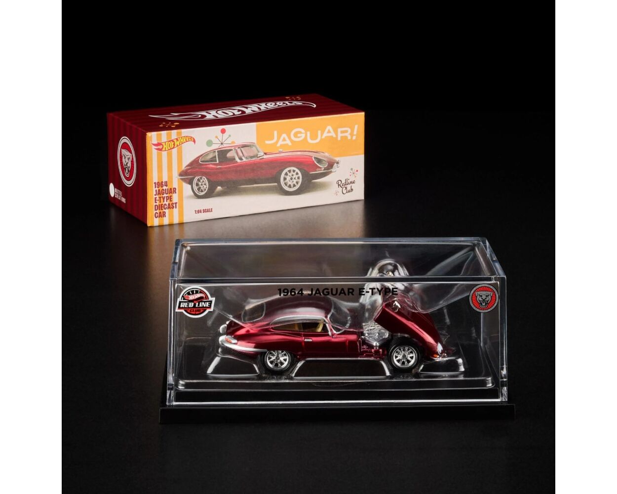 Коллекционная машинка Hot Wheels RLC Exclusive 1964 Jaguar E-Type